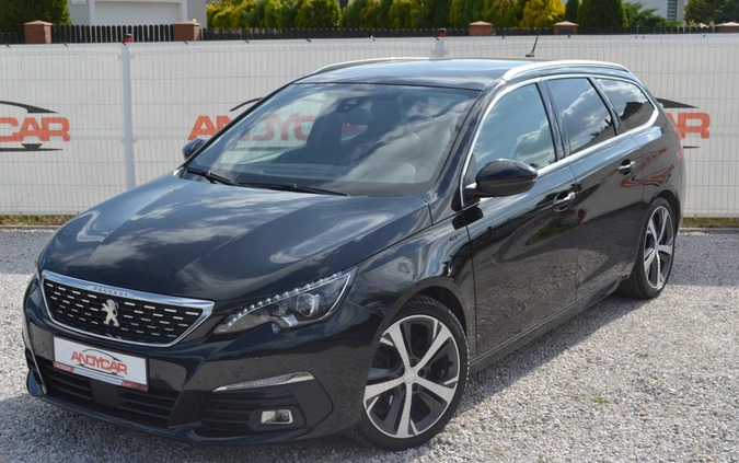 Peugeot 308 cena 66900 przebieg: 101000, rok produkcji 2019 z Grudziądz małe 254